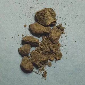 Braunes Heroinpulver