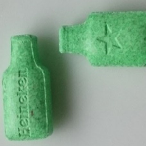 Green Heineken Bottles 230mg MDMA für wissenschaftliche Forschung kaufen